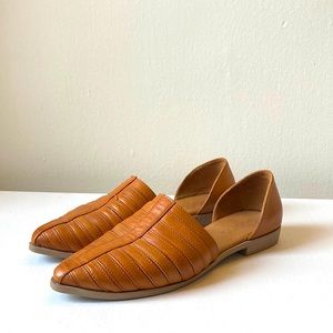 Womens Leather Flats | Bueno Huarache | Size 39